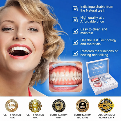 ⏰ Custom-Fit Dentures  ENDS TODAY   50% OFF | Smile with Confidence|Buy 2, Get 1 Free